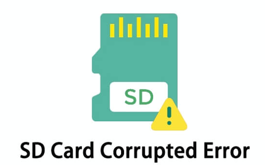 corrupted sd card